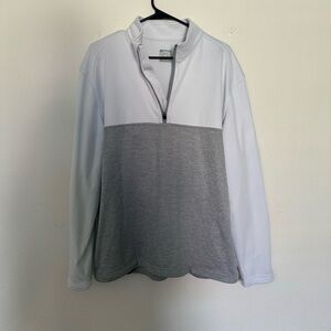 Callaway White and Grey Pullover Jacket XL